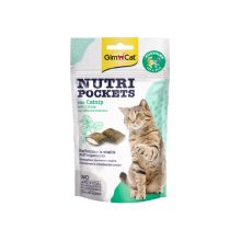 تشویقی گربه جیم کت با کت نیپ مدل( Gimcat Nutri Pockets with Catnip )