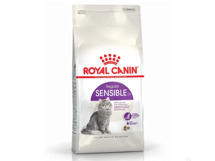 غذای خشک گربه رویال کنین سنسیبل مدل(Royal Canin Sensible)