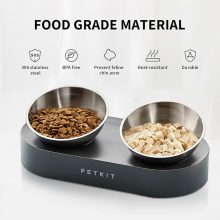 ظرف غذای تمام استیل ضد مورچه پت کیت (Petkit Fresh Nano Metal Stainless Steel bowl)