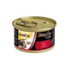 کنسرو جیم کت مدل ShinyCat با طعم مرغ 70 گرمی GimCat ShinyCat Chicken 70 gr