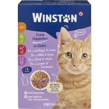 ووم گربه وینستون در 4 طعم (Winston voom wet food)