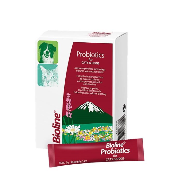 پودر پروبیوتیک سگ و گربه بایولاین (Bioline ProBiotics for Cat & Dog)